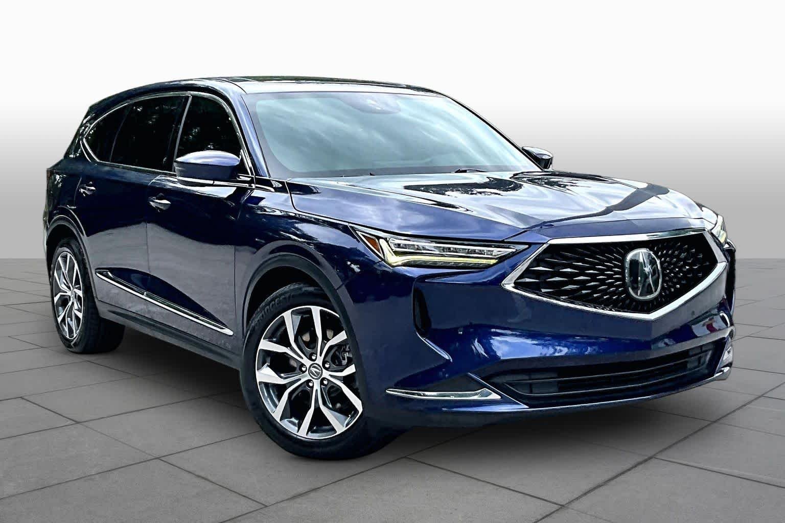 Used 2022 Fathom Blue Pearl Acura w/Technology Package image 3