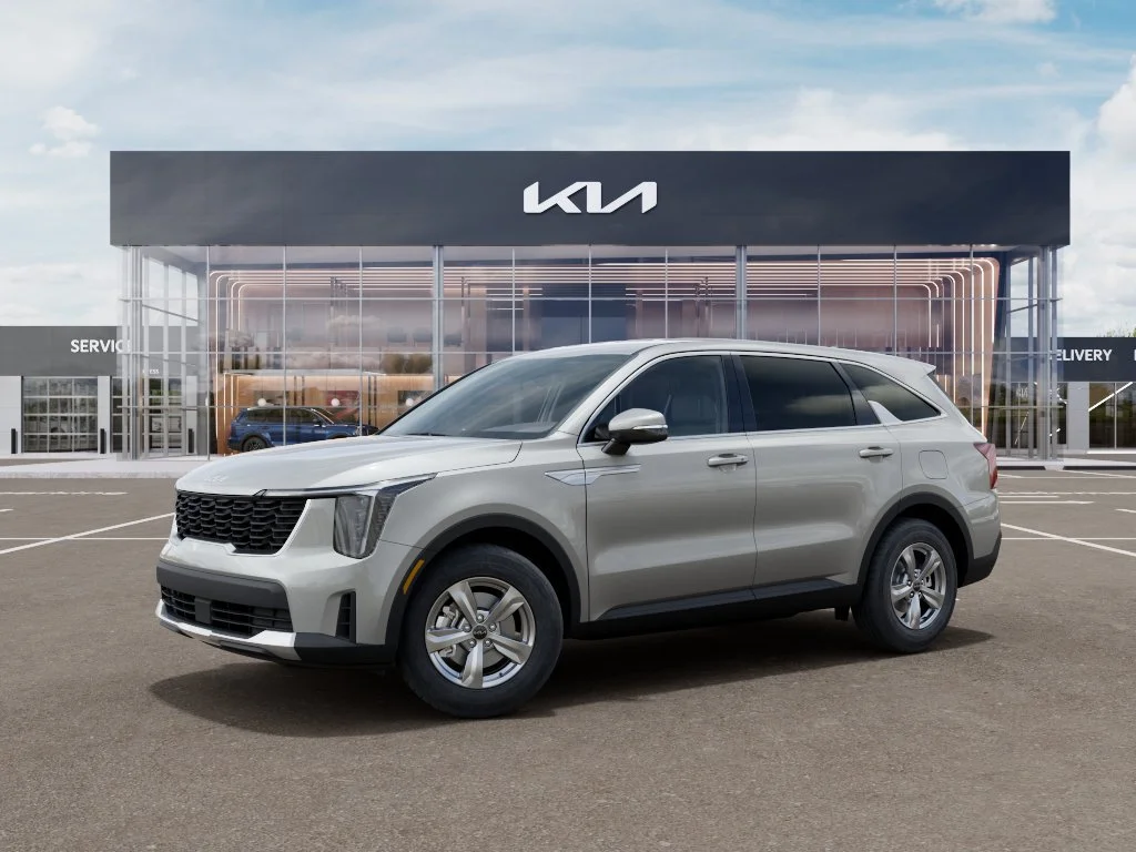 New 2026 Ivory Silver Kia LX image 3