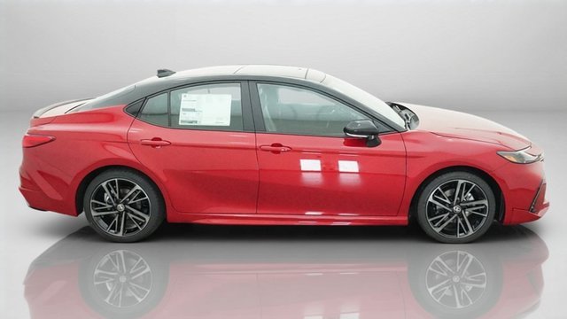 New 2026 Supersonic Red with Midnight Black Metallic roof Toyota XSE image 7