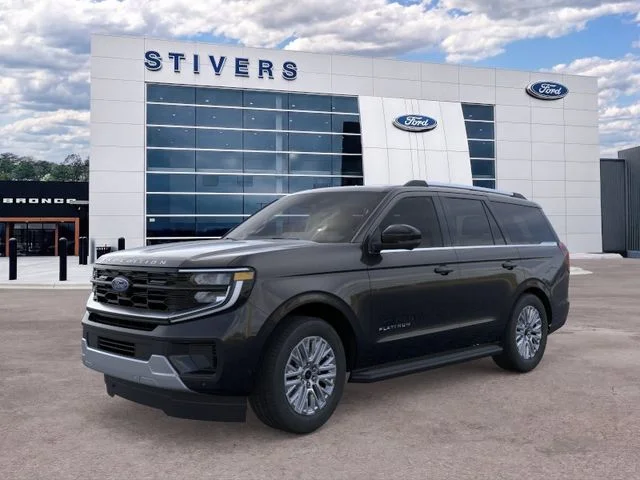 New 2026 Agate Black Metallic Ford Platinum image 2