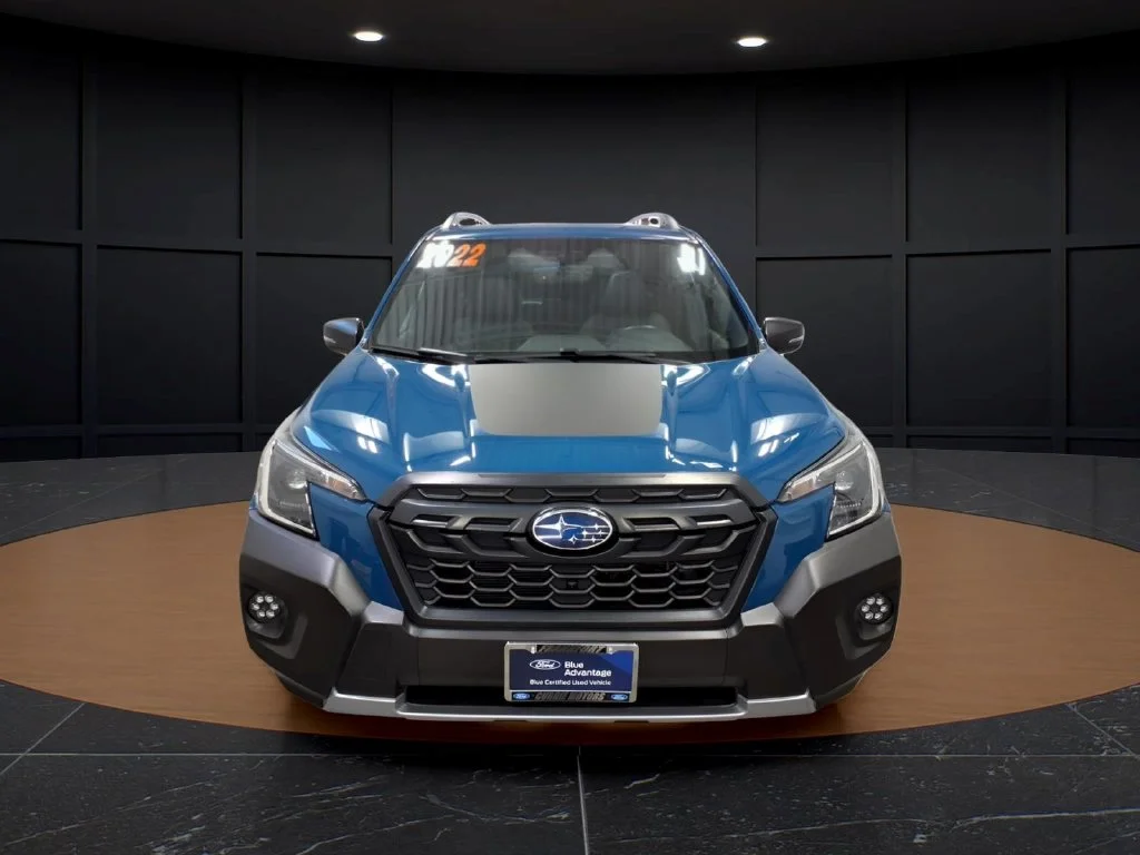 Certified Used 2022 Geyser Blue Subaru Wilderness image 2
