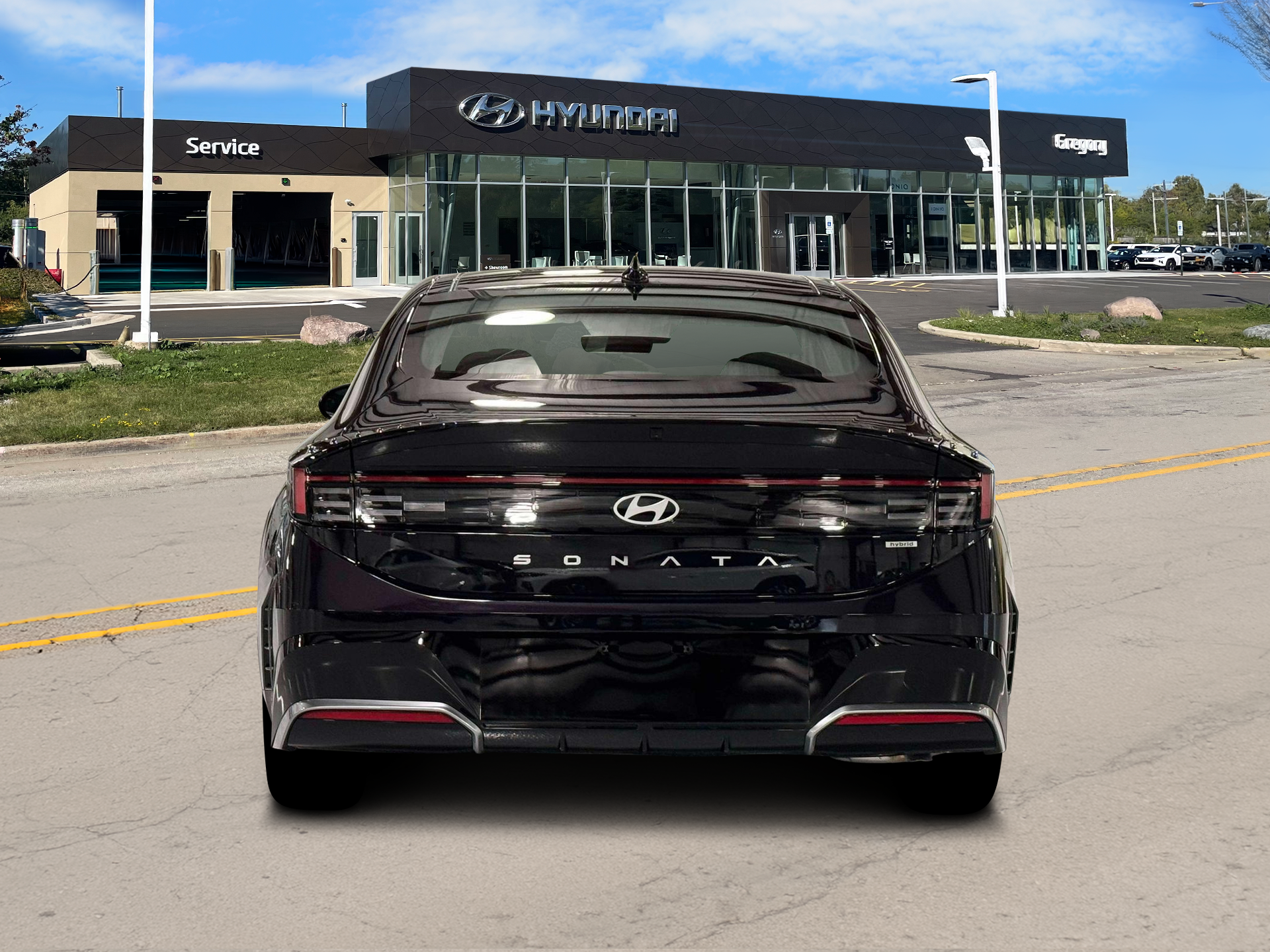 New 2026 Blue Hyundai SEL image 6
