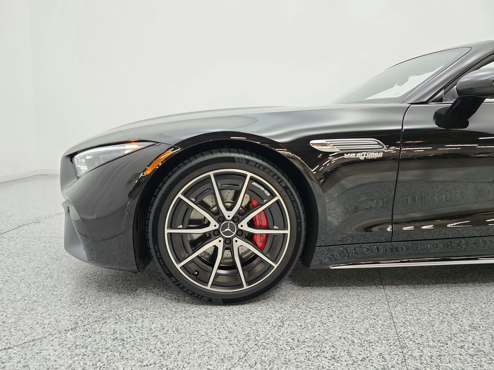 Certified Used 2022 Obsidian Black Metallic Mercedes-Benz AMG® SL 55 Roadster image 20