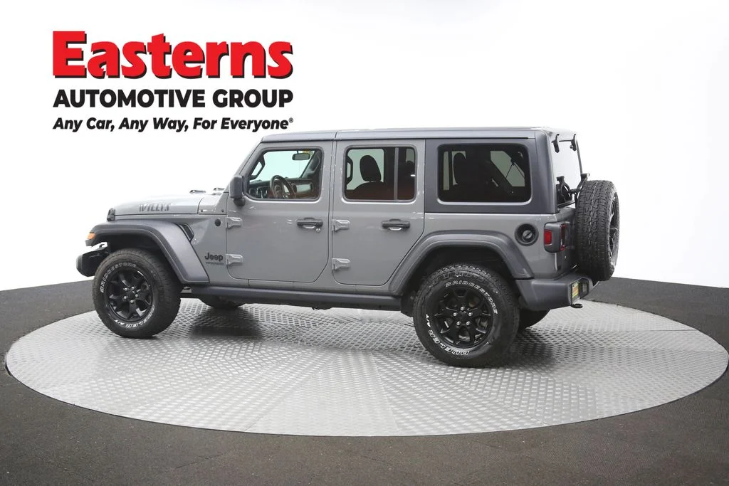 Used 2021 Gray Jeep Unlimited Willys image 59