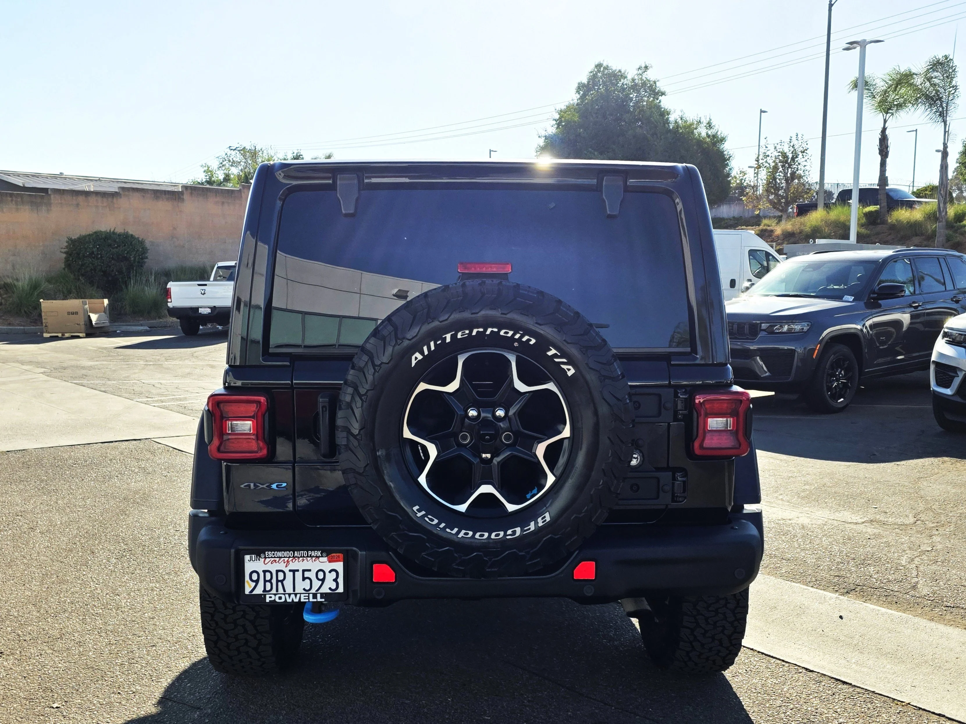 Certified Used 2022 Black Clearcoat Jeep Unlimited Rubicon 4xe image 4