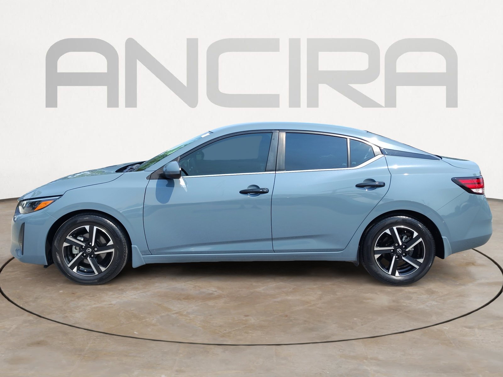 Used 2024 Atlantic Gray Metallic Nissan SV image 7