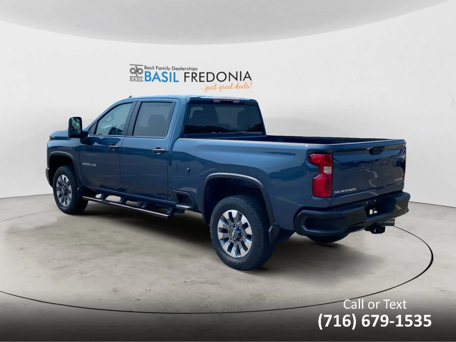 Used 2026 Lakeshore Blue Metallic Chevrolet Custom image 3