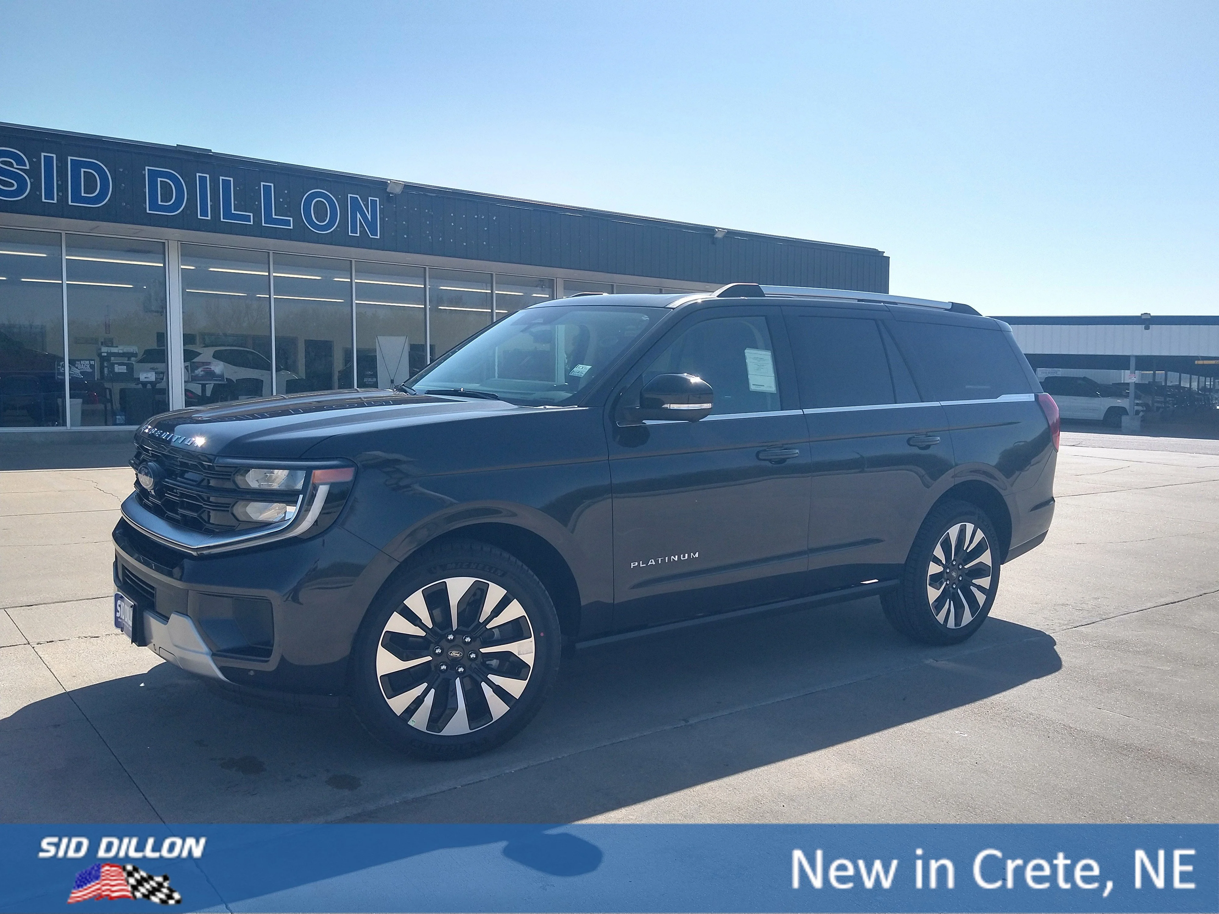 New 2026 Ford Expedition Platinum SUV in #8F5422 | Sid Dillon