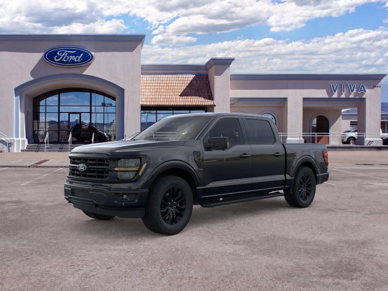 New 2026 Agate Black Metallic Ford XLT image 1