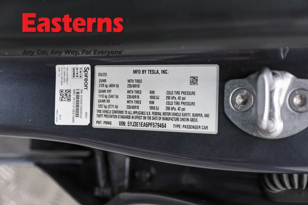 Used 2023 Gray Tesla Base image 30