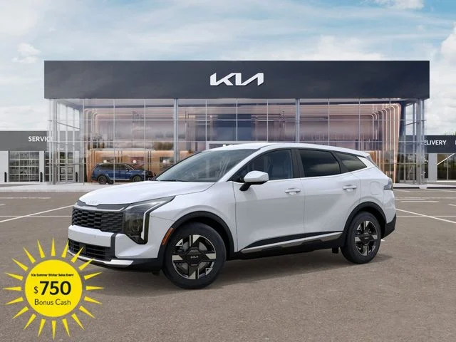 New 2026 Snow White Pearl Kia LX image 3