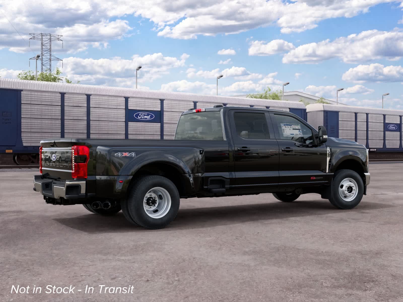 New 2027 Agate Black Metallic Ford F-350 DRW Pickup XLT image 5