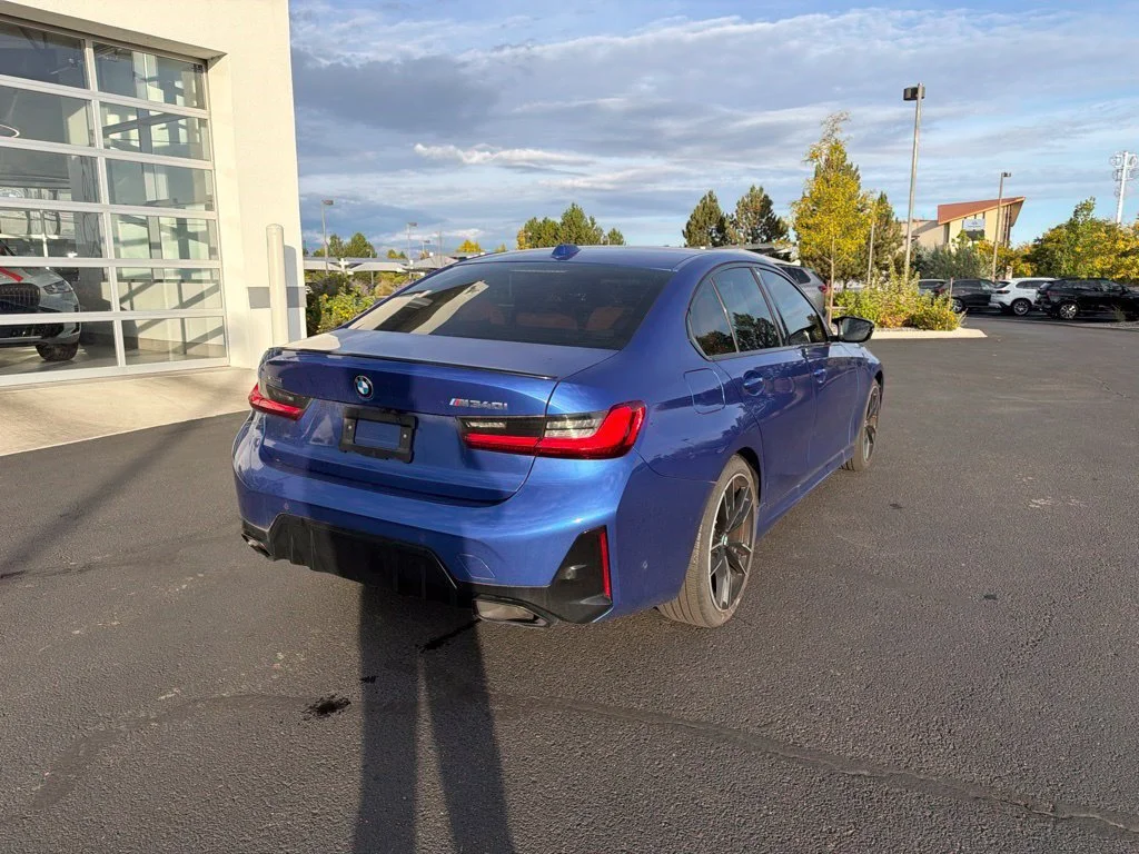 Used 2025 Portimao Blue Metallic BMW M340i xDrive image 5