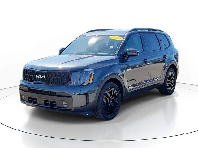 Used 2024 Gray Kia SX-Prestige X-Line image 3