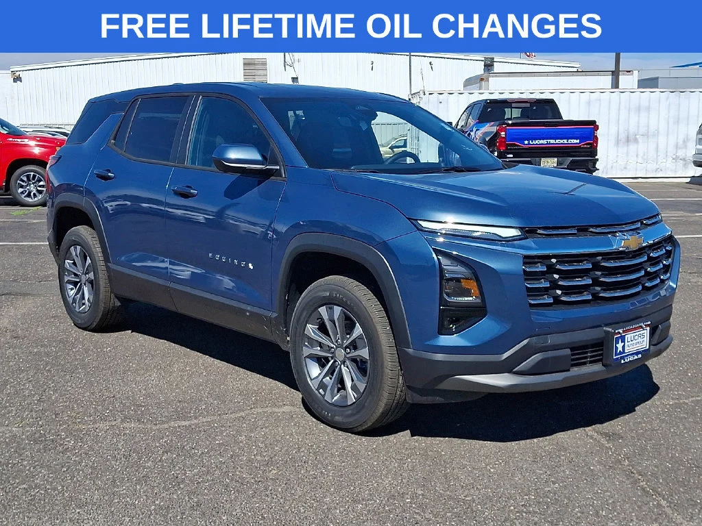 New 2026 Lakeshore Blue Metallic Chevrolet LT image 1
