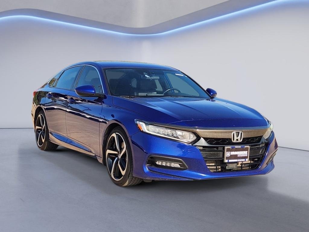 Used 2019 Still Night Pearl Honda Sport 1.5T image 3