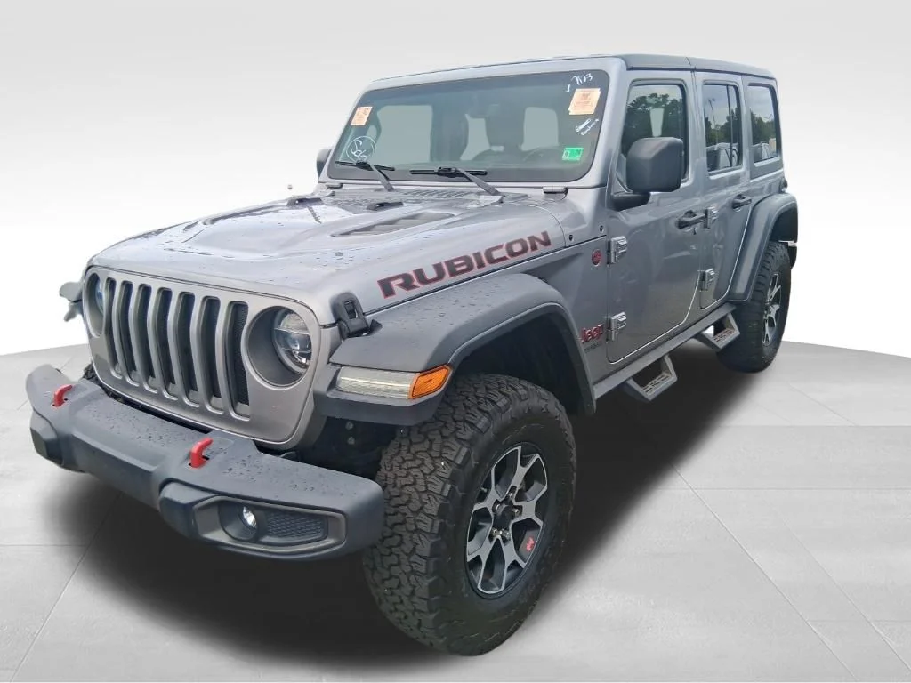 Used 2020 Silver Jeep Unlimited Rubicon image 16