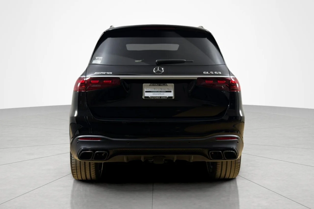 Certified Used 2024 Obsidian Black Metallic Mercedes-Benz AMG® GLS 63 image 4