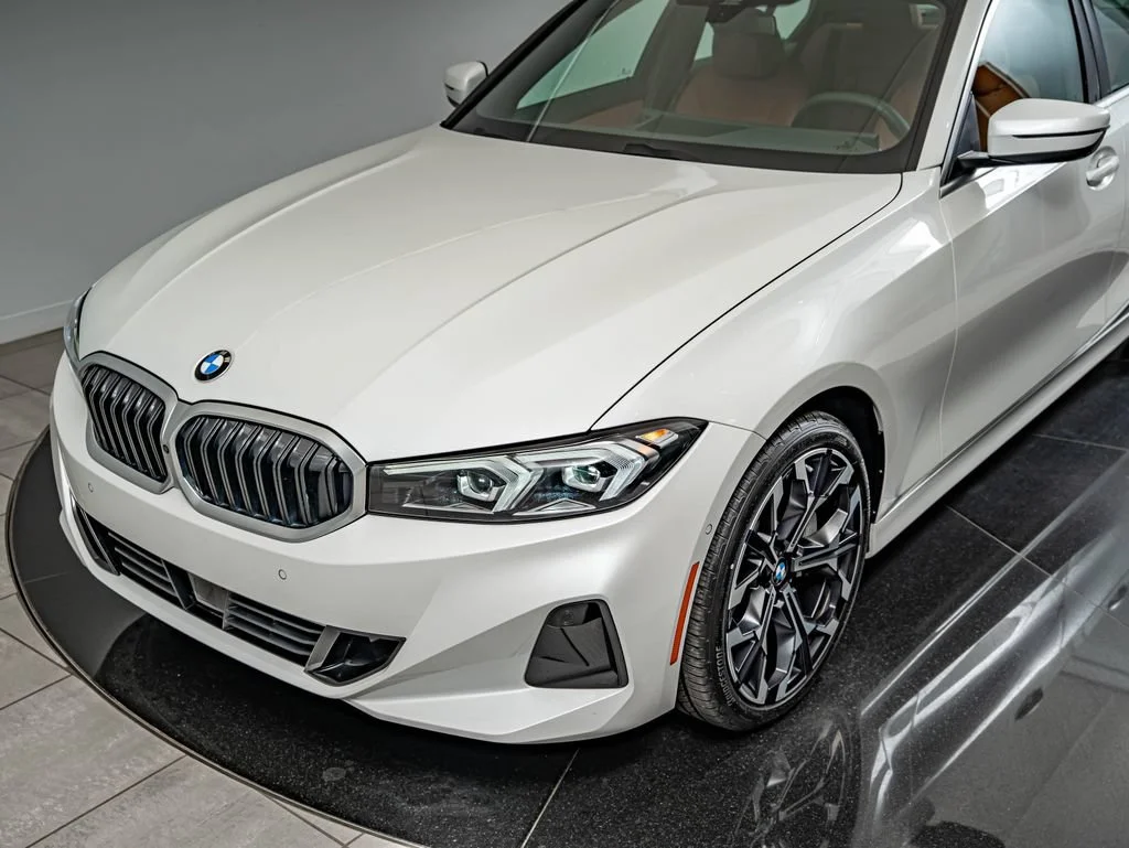 Certified Used 2025 Mineral White Metallic BMW 330i xDrive image 15