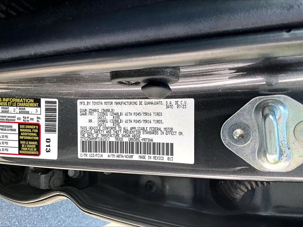 Used 2023 Magnetic Gray Metallic Toyota SR5 image 6