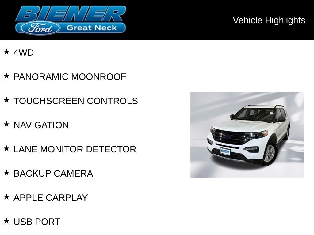 Used 2020 Oxford White Ford XLT image 9