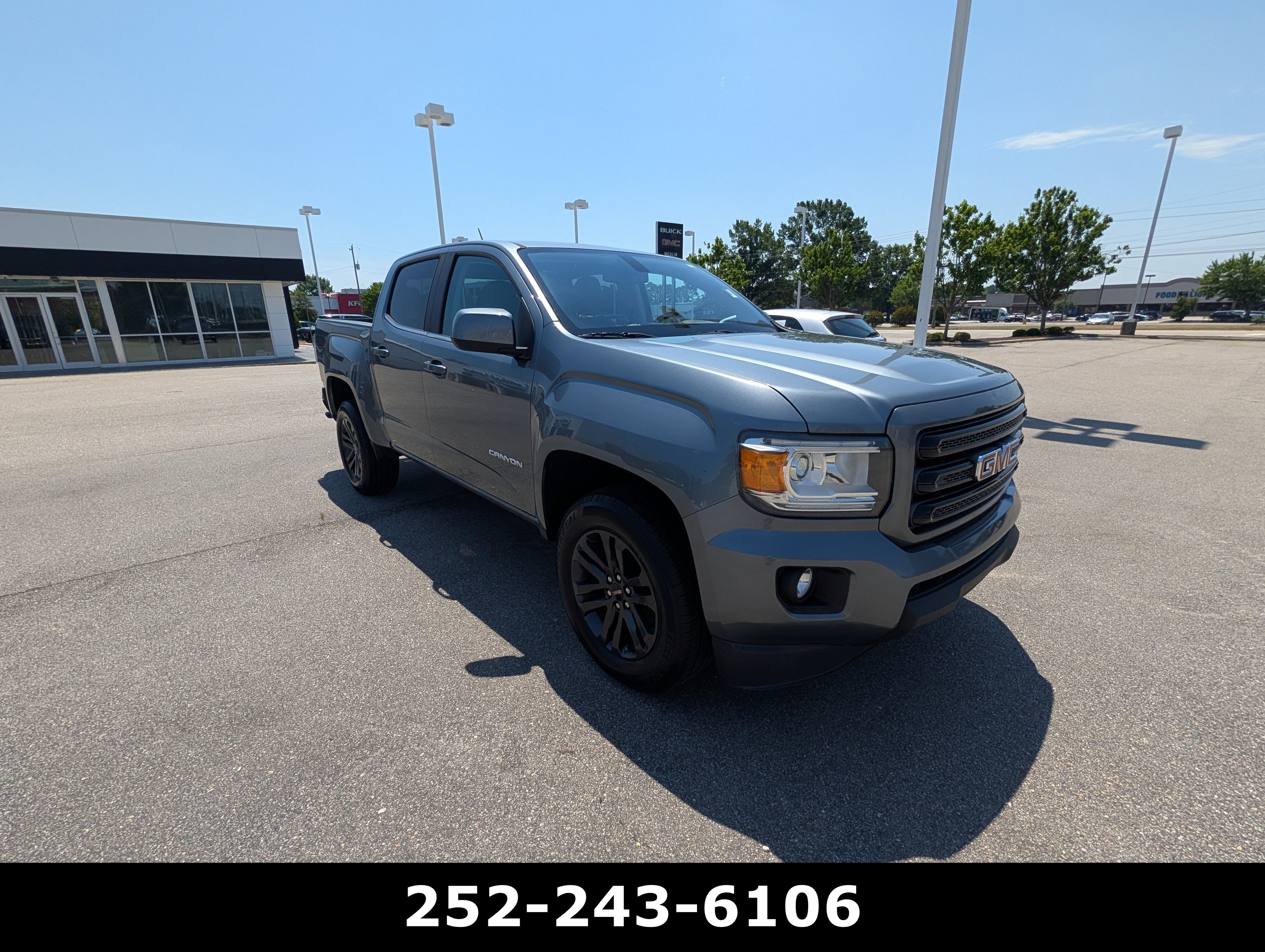 Used 2020 Satin Steel Metallic GMC 2WD SLE image 3