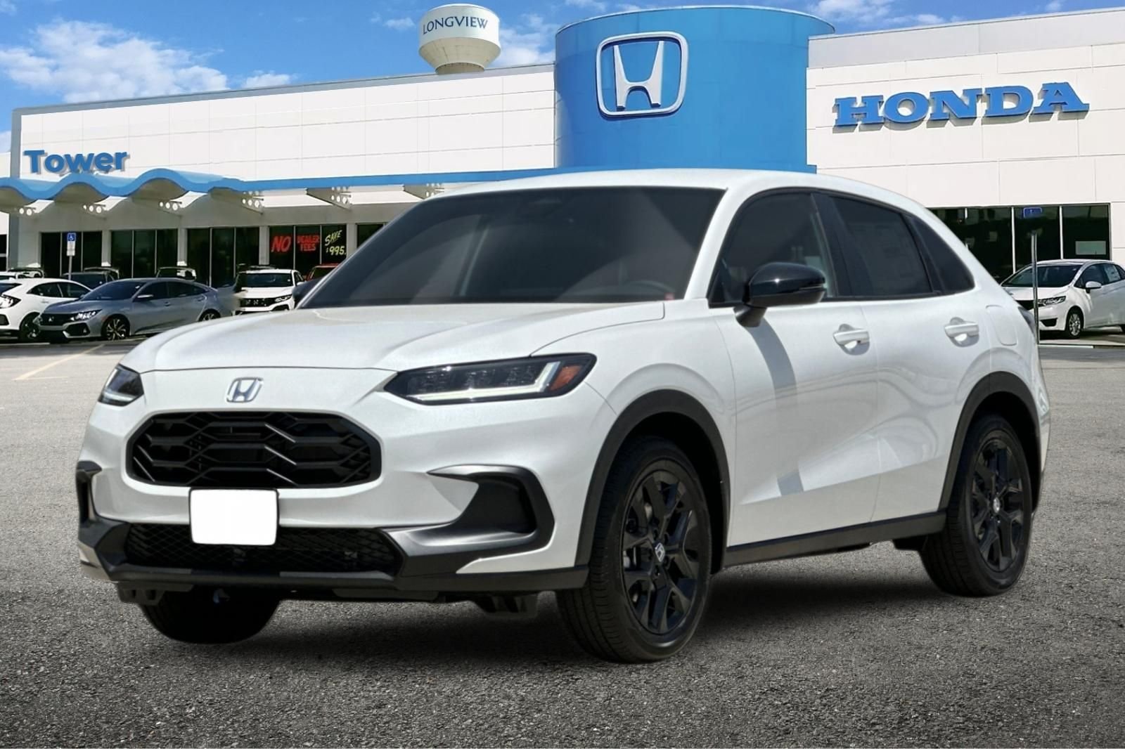 New 2025 Platinum White Pearl Honda Sport image 8