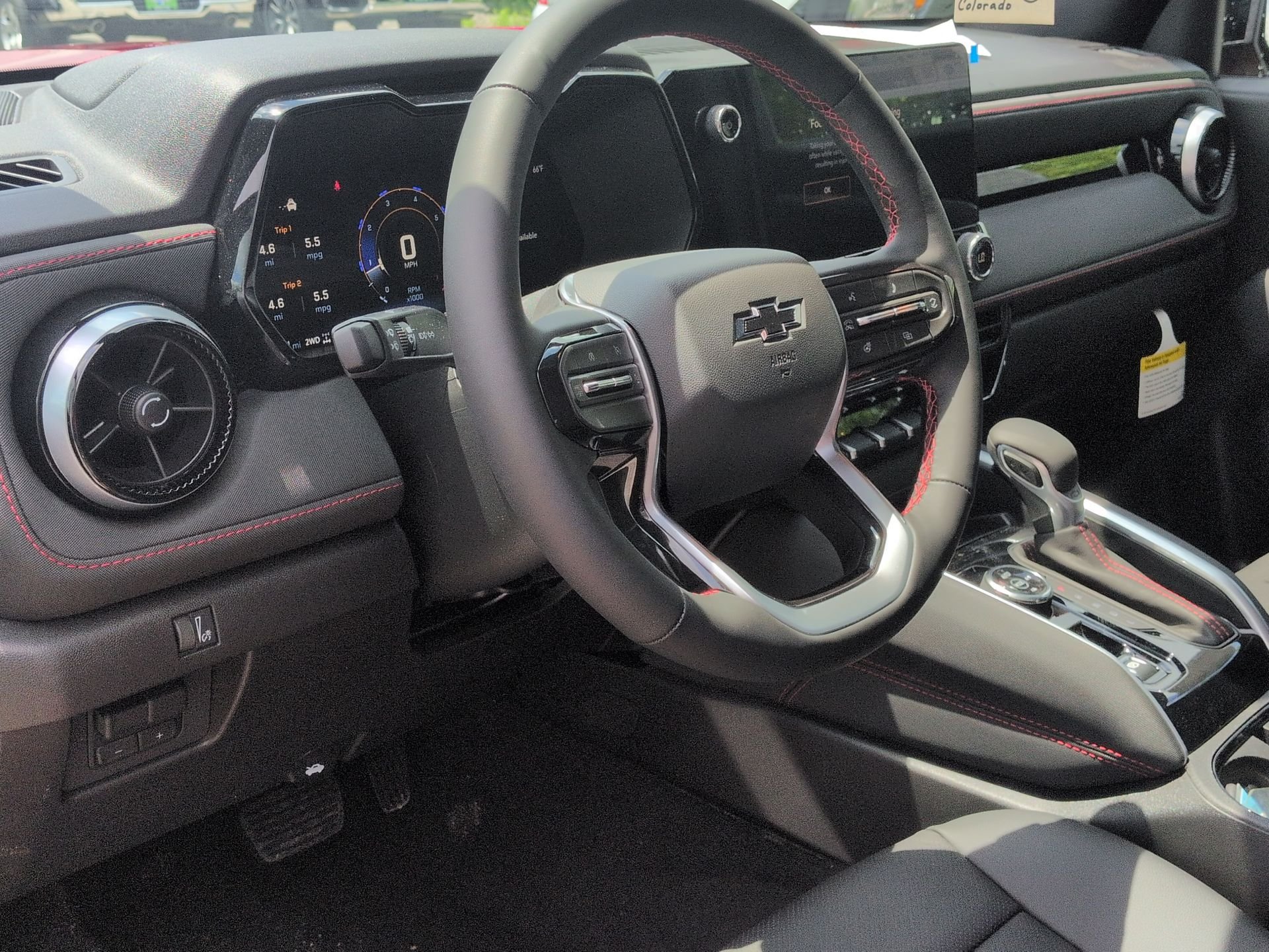 2026 Chevrolet Colorado Z71 Red at Spitzer Autoworld Chevy Buick GMC Cadillac