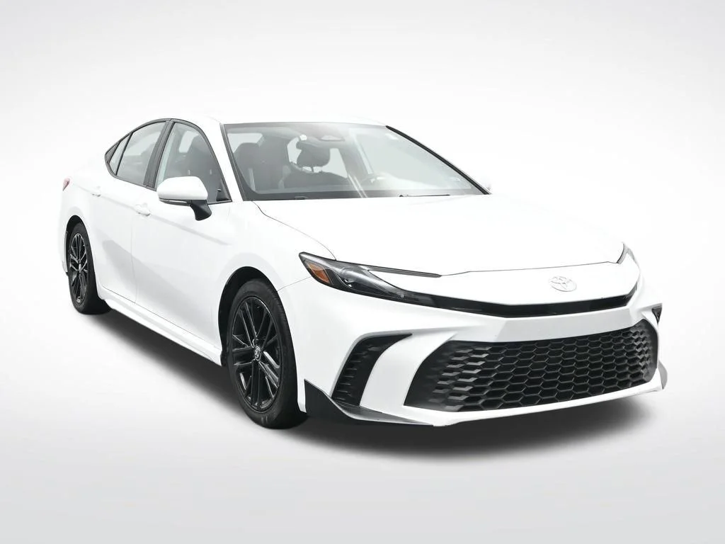 Used 2025 White Toyota SE image 3