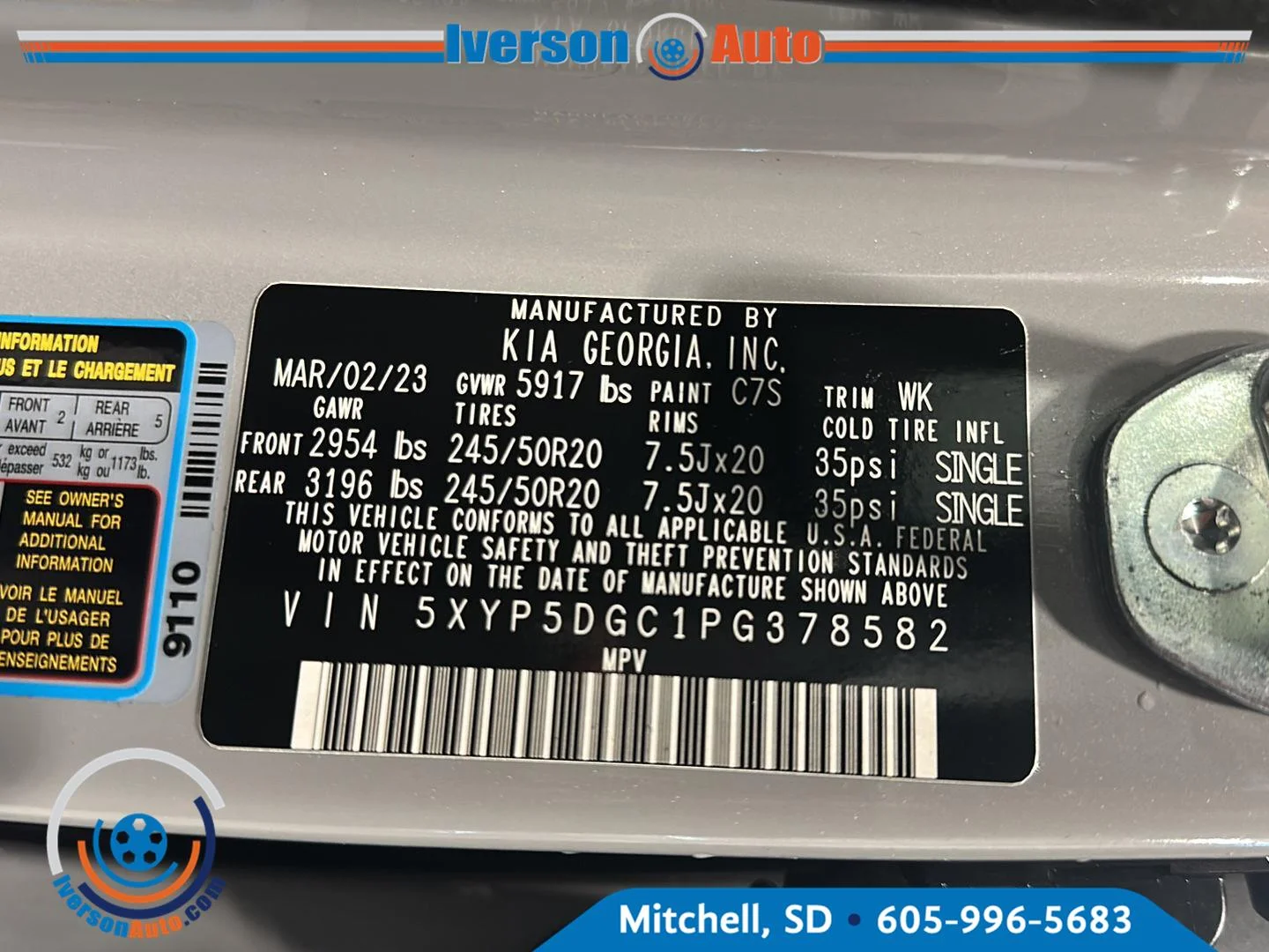 Used 2023 Wolf Gray Kia SX-Prestige X-Line image 12