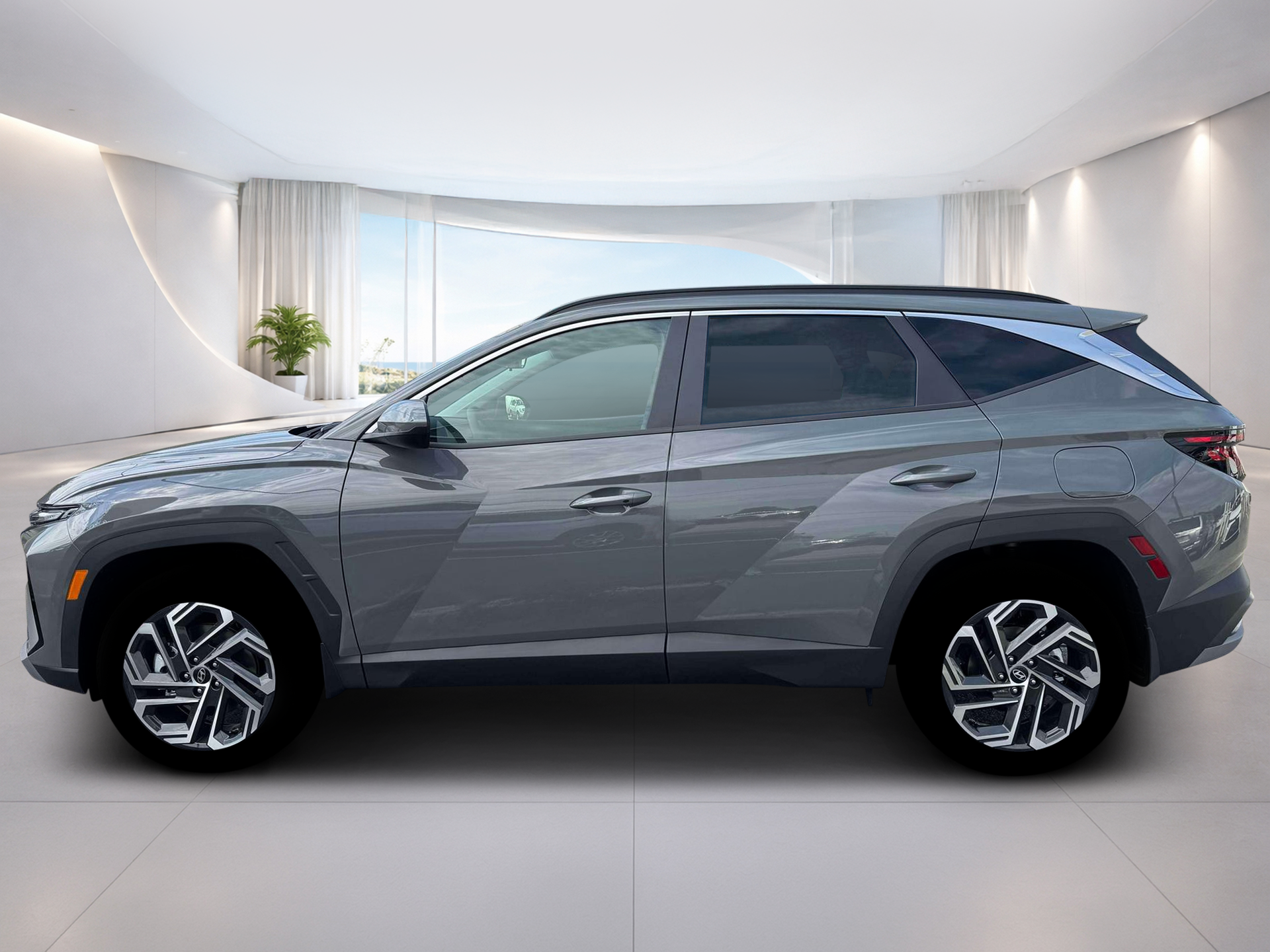 New 2026 Gray Hyundai SEL Plus AWD image 3