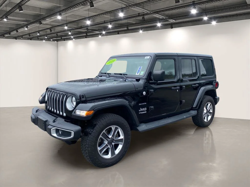 Used 2020 Black Clearcoat Jeep Sahara image 3