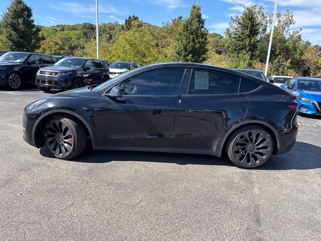 Used 2023 Solid Black Tesla Performance image 3