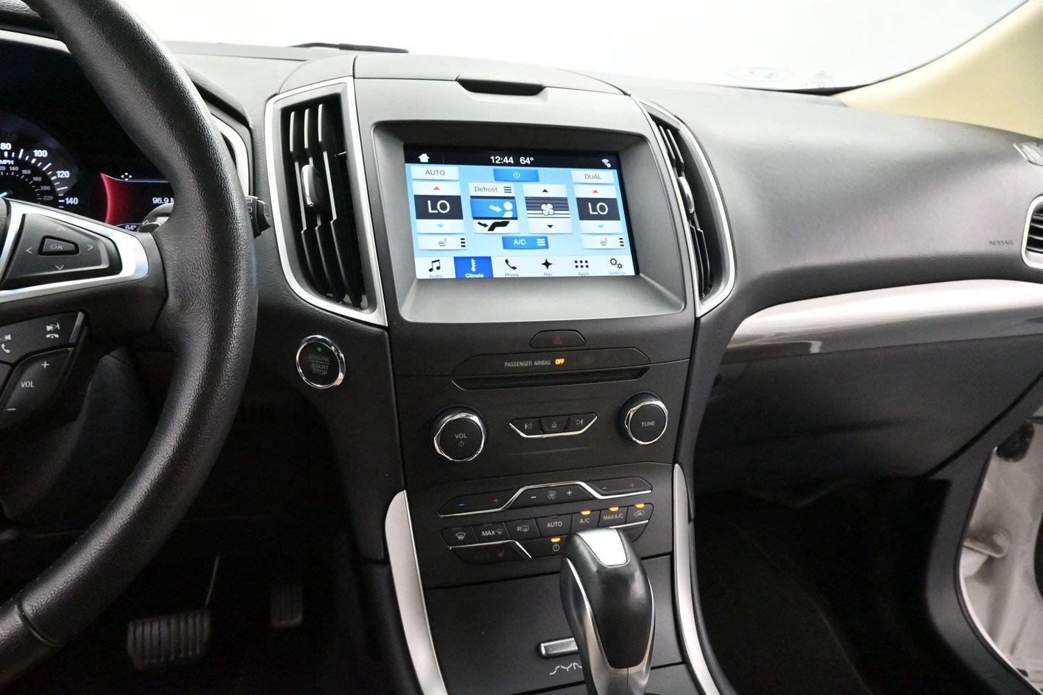 Used 2017 White Platinum Metallic Tri-Coat Ford SEL image 18
