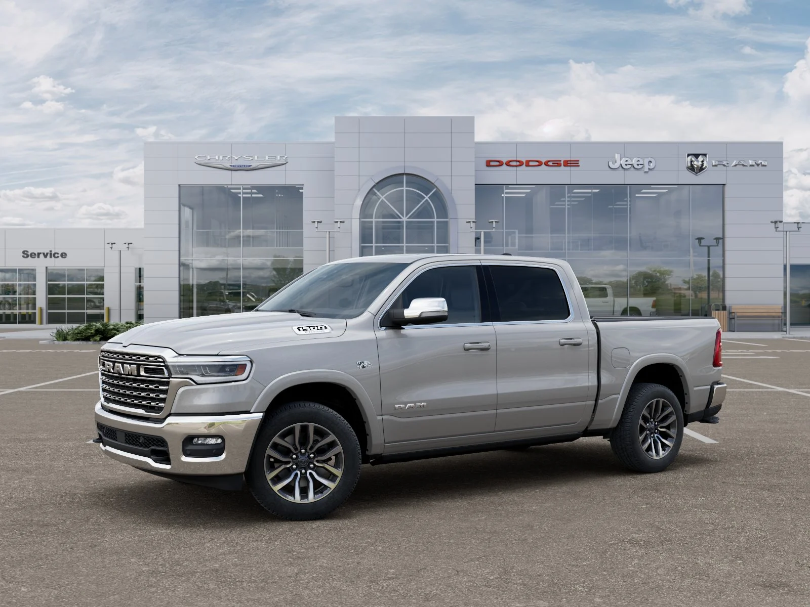 New 2026 Silver Zynith Exterior Paint RAM Limited Longhorn image 47