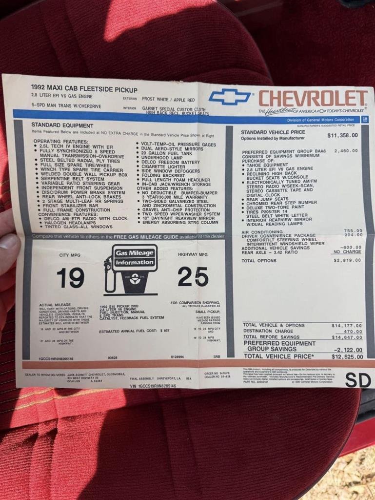 1992 Chevrolet S-10 - Photo 6