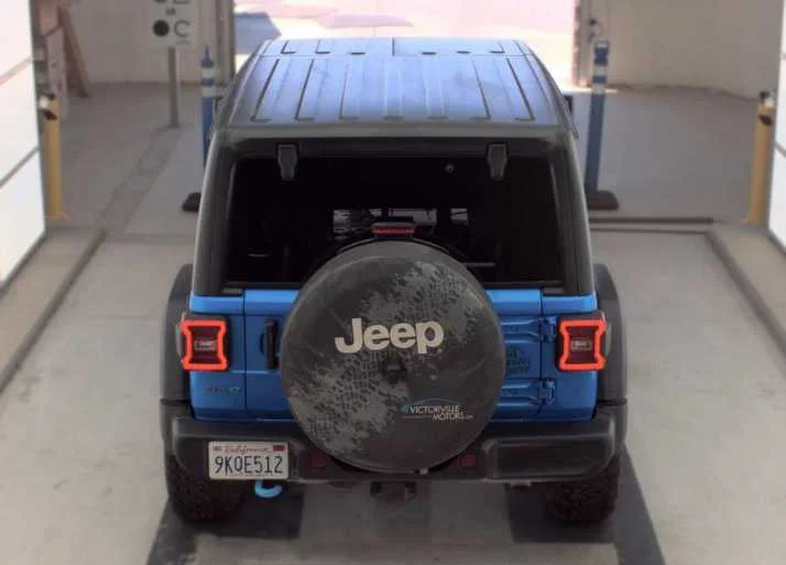 Used 2024 Hydro Blue Pearlcoat Jeep Willys image 6
