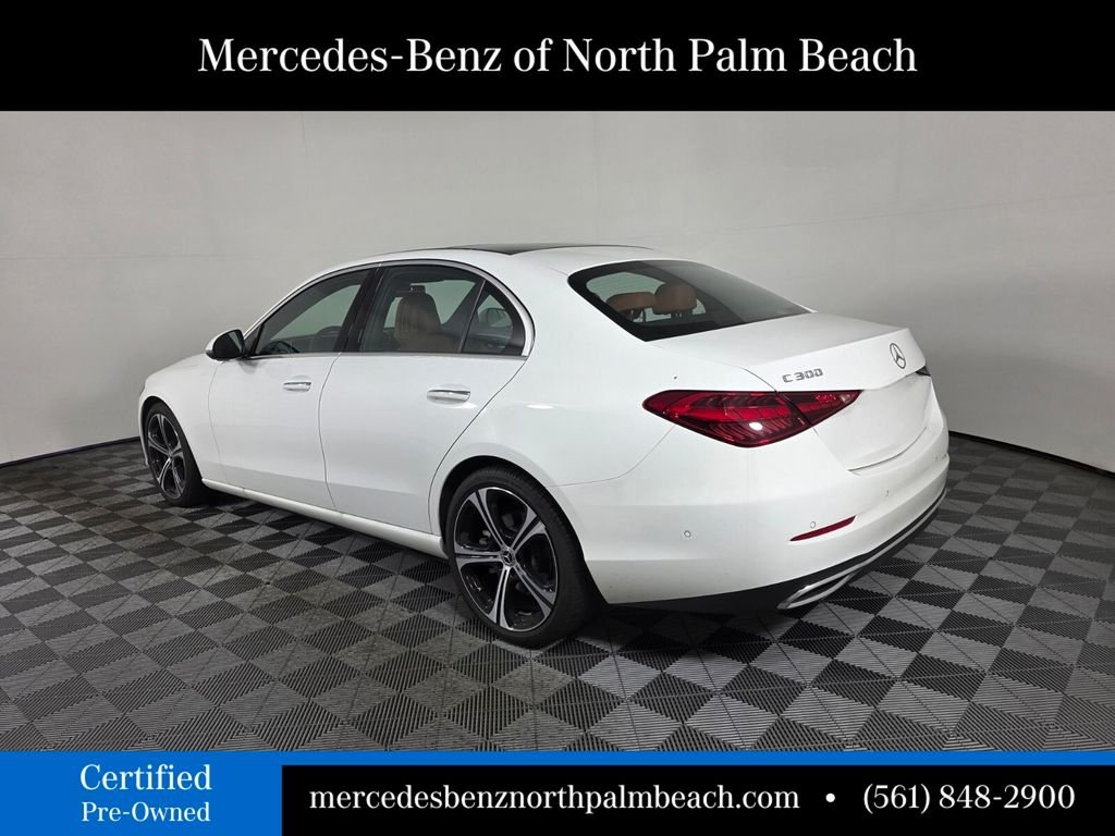 Used 2025 White Mercedes-Benz C 300 image 4