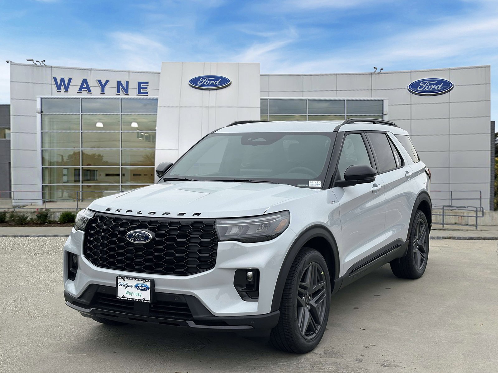New 2026 Space White Metallic Ford ST-Line image 2