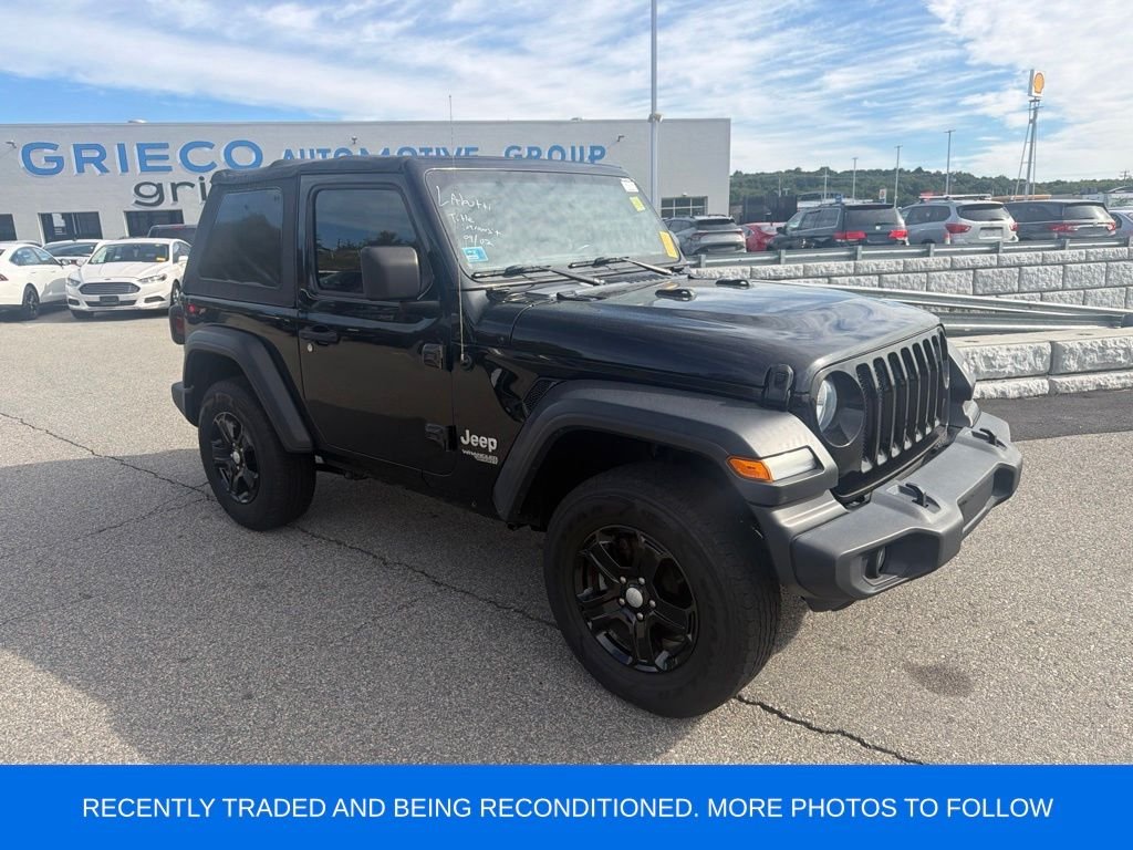 Used 2020 Black Jeep Sport S image 2