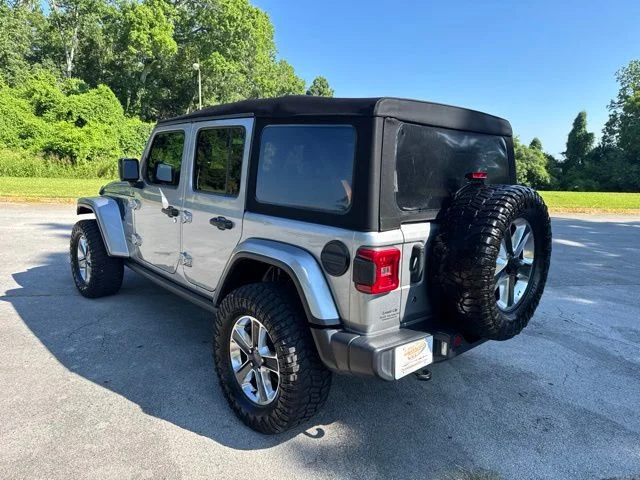 Used 2020 Silver Jeep Unlimited Sahara image 5