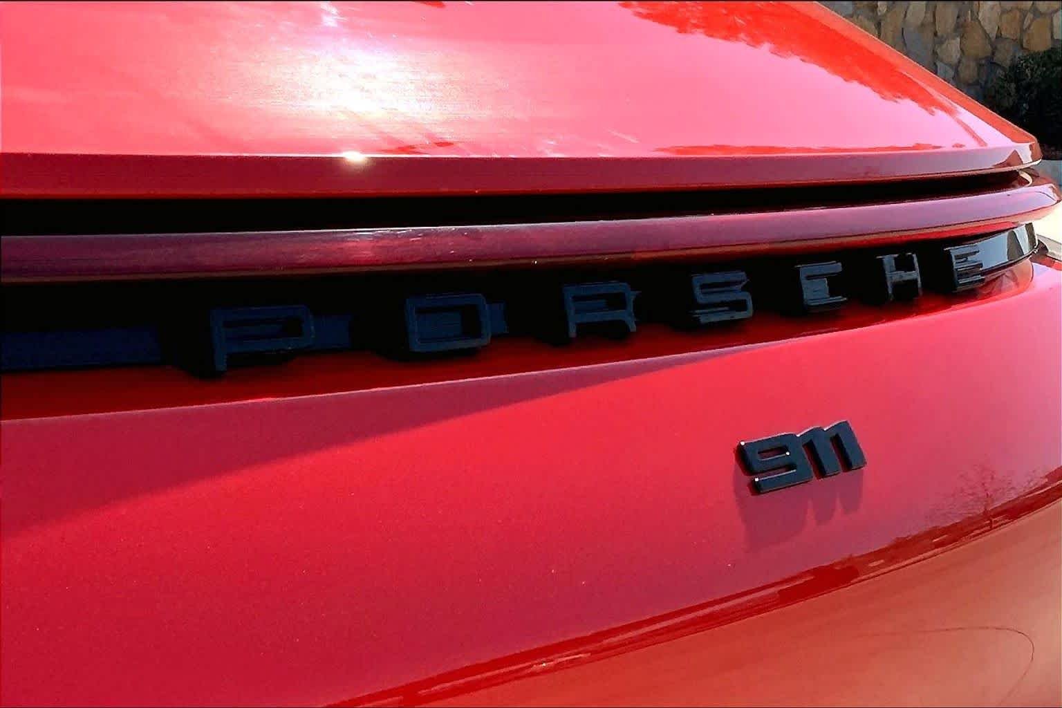 Used 2021 Guards Red Porsche Carrera image 22