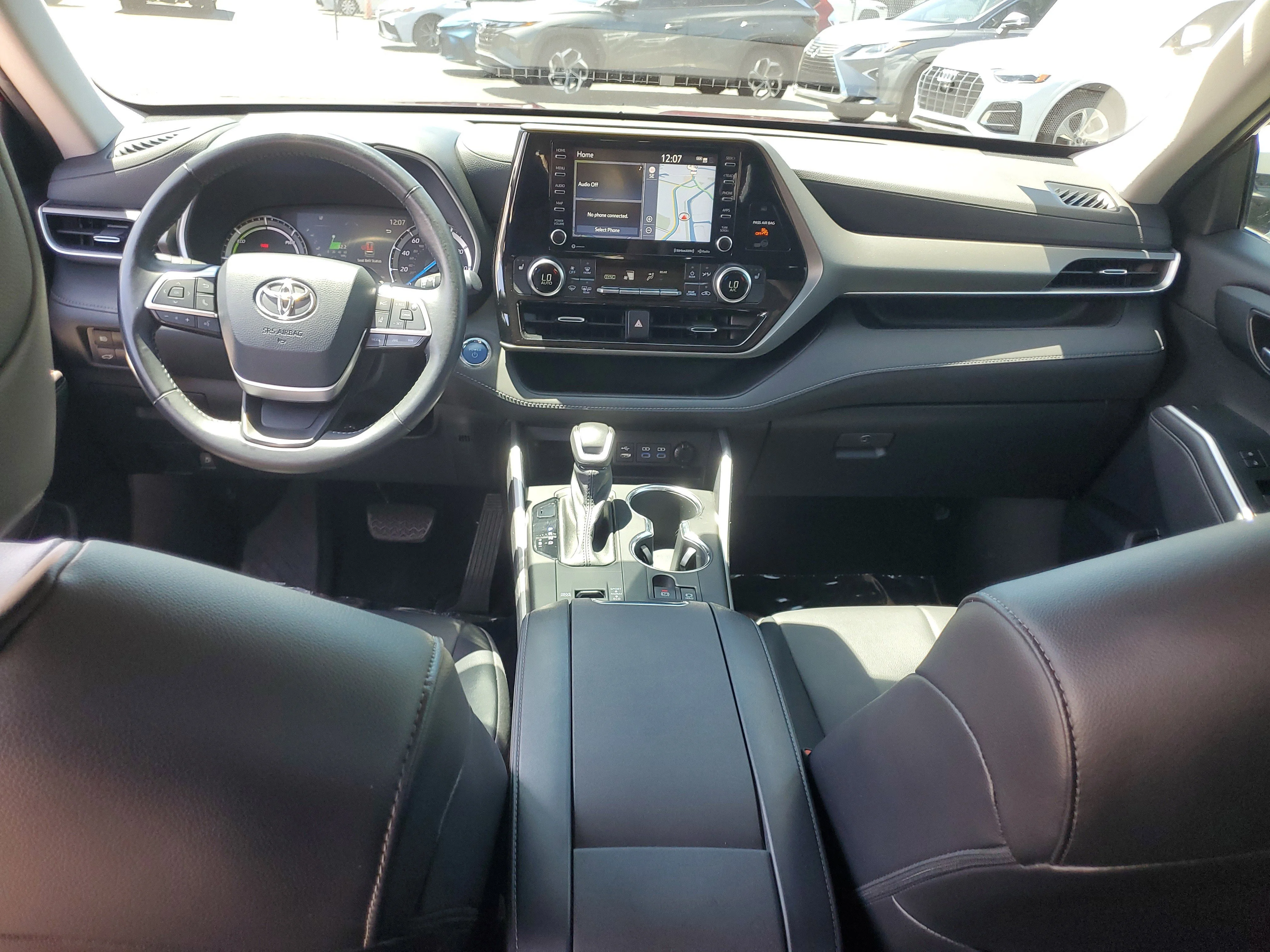 Used 2022 Ruby Flare Pearl Toyota Hybrid XLE image 16