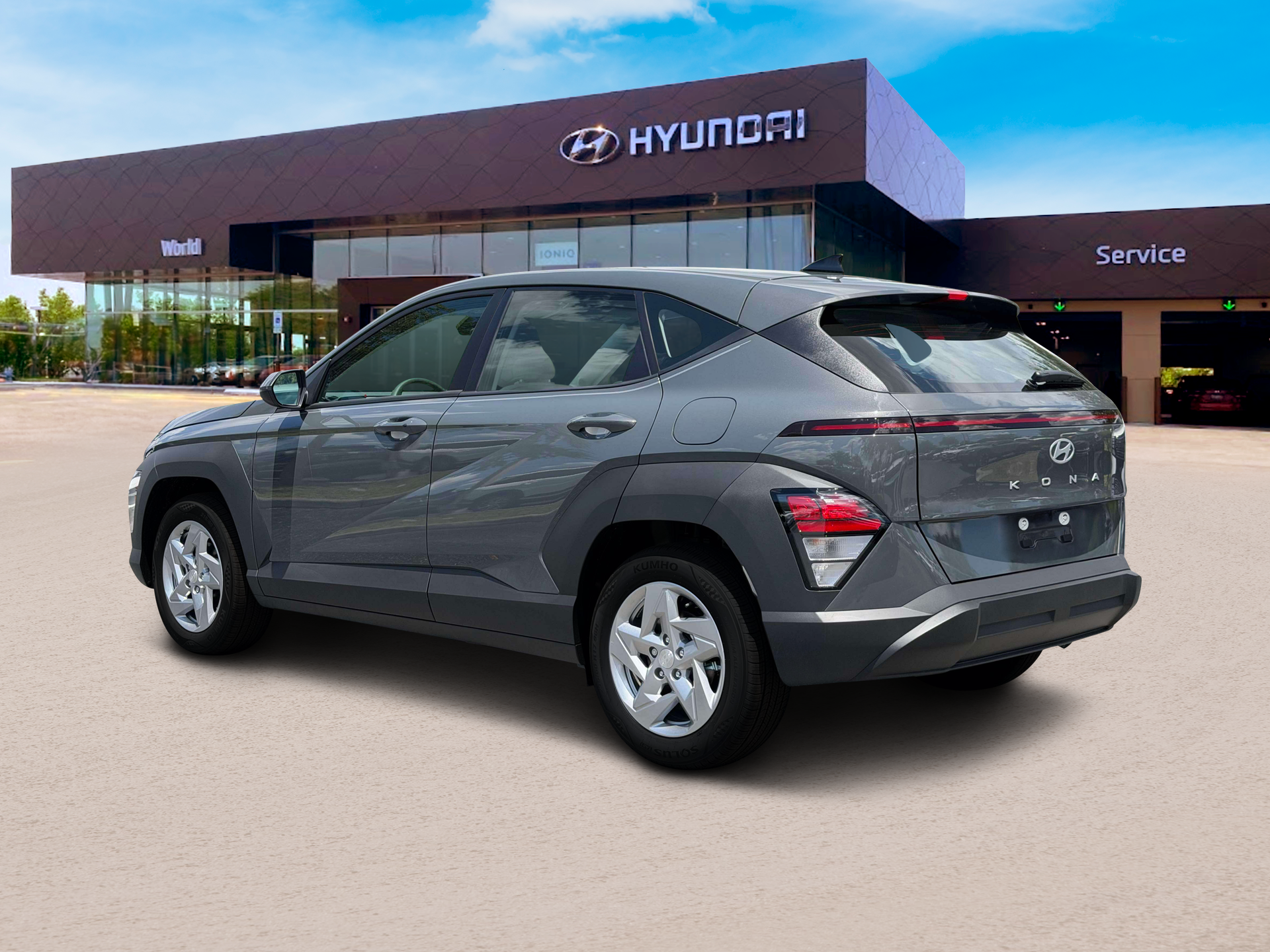 New 2027 Ecotronic Gray Pearl Hyundai SE FWD image 4