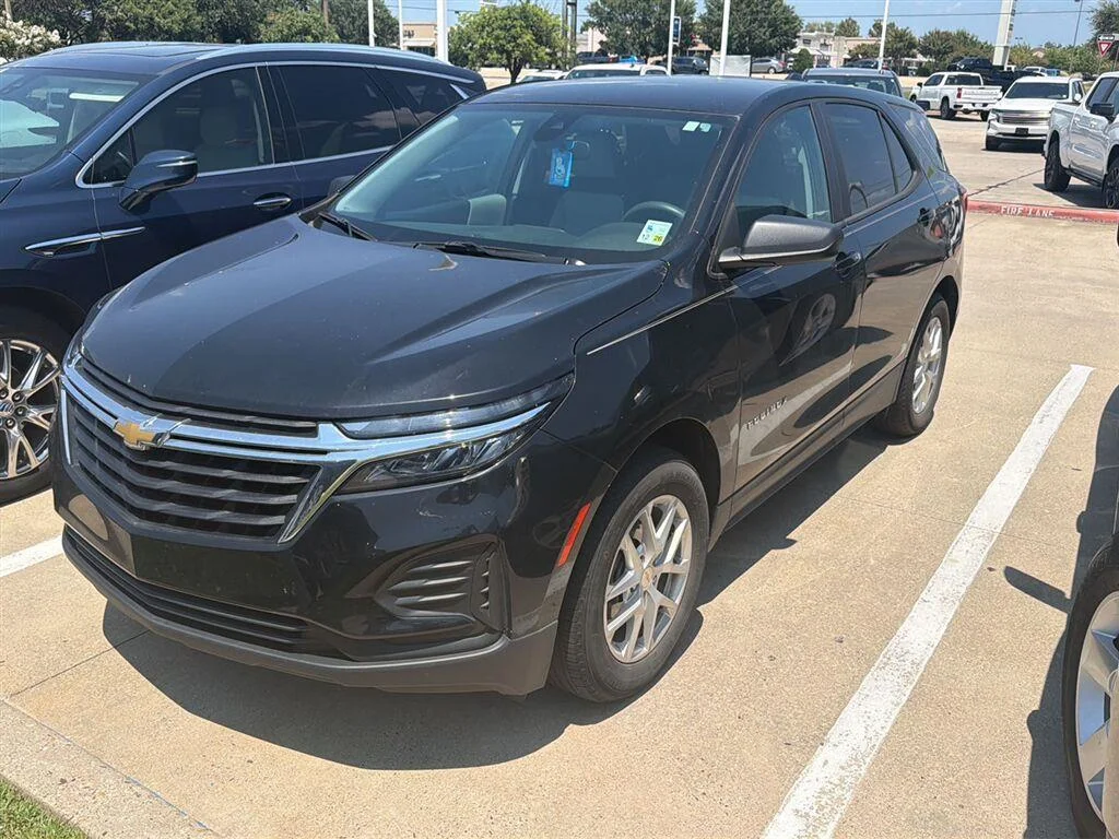 Certified Used 2024 Mosaic Black Metallic Chevrolet LS image 2