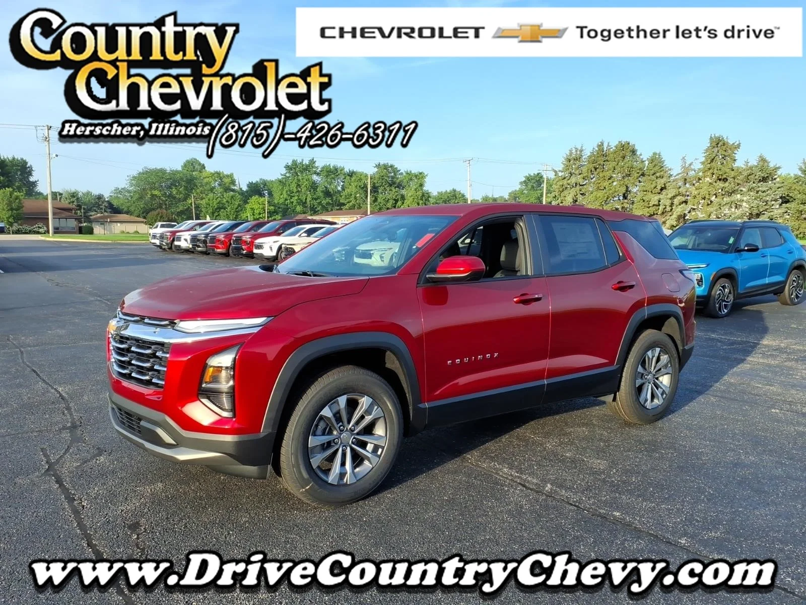 New 2027 Radiant Red Tintcoat Chevrolet LT image 1