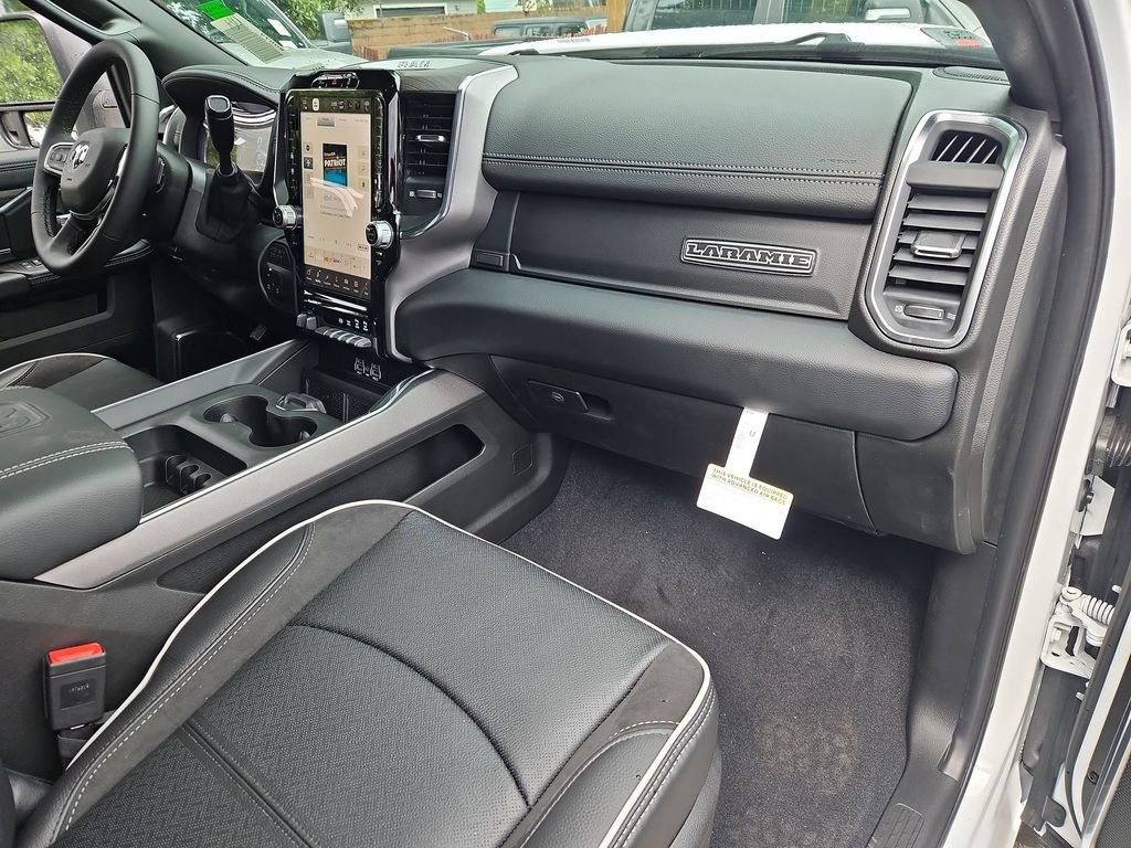 New 2026 Bright White Clear-Coat Exterior Paint RAM Laramie image 17