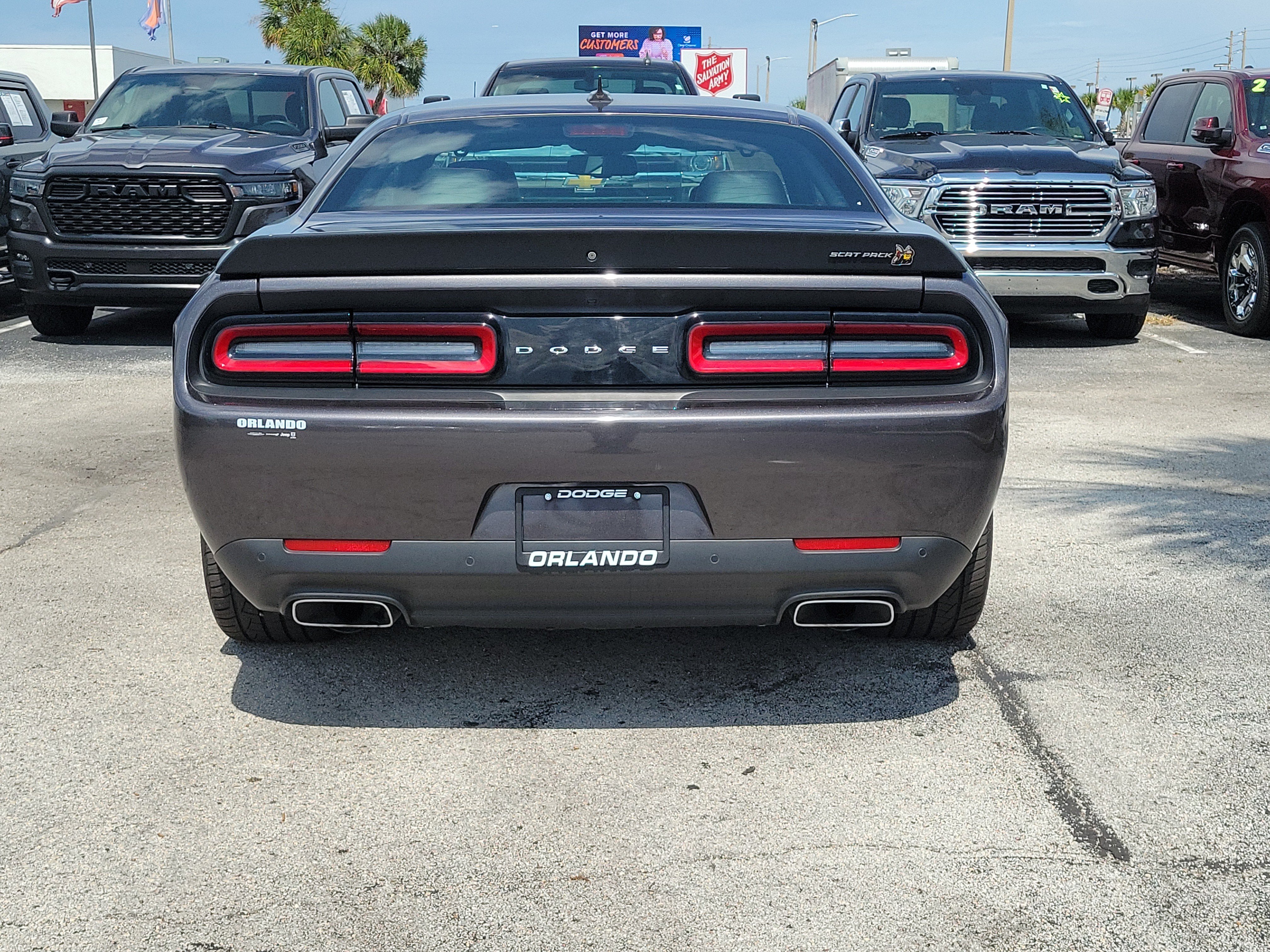 Used 2021 Granite Pearlcoat Dodge R/T Scat Pack Widebody image 6
