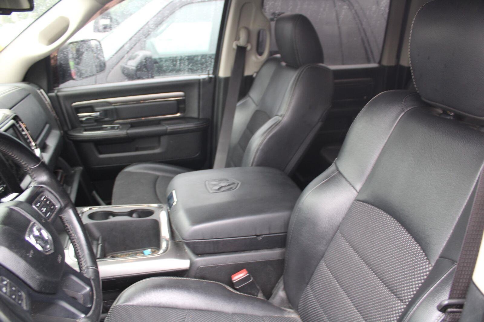 Used 2017 Brilliant Black Crystal Pearlcoat Ram Night image 8