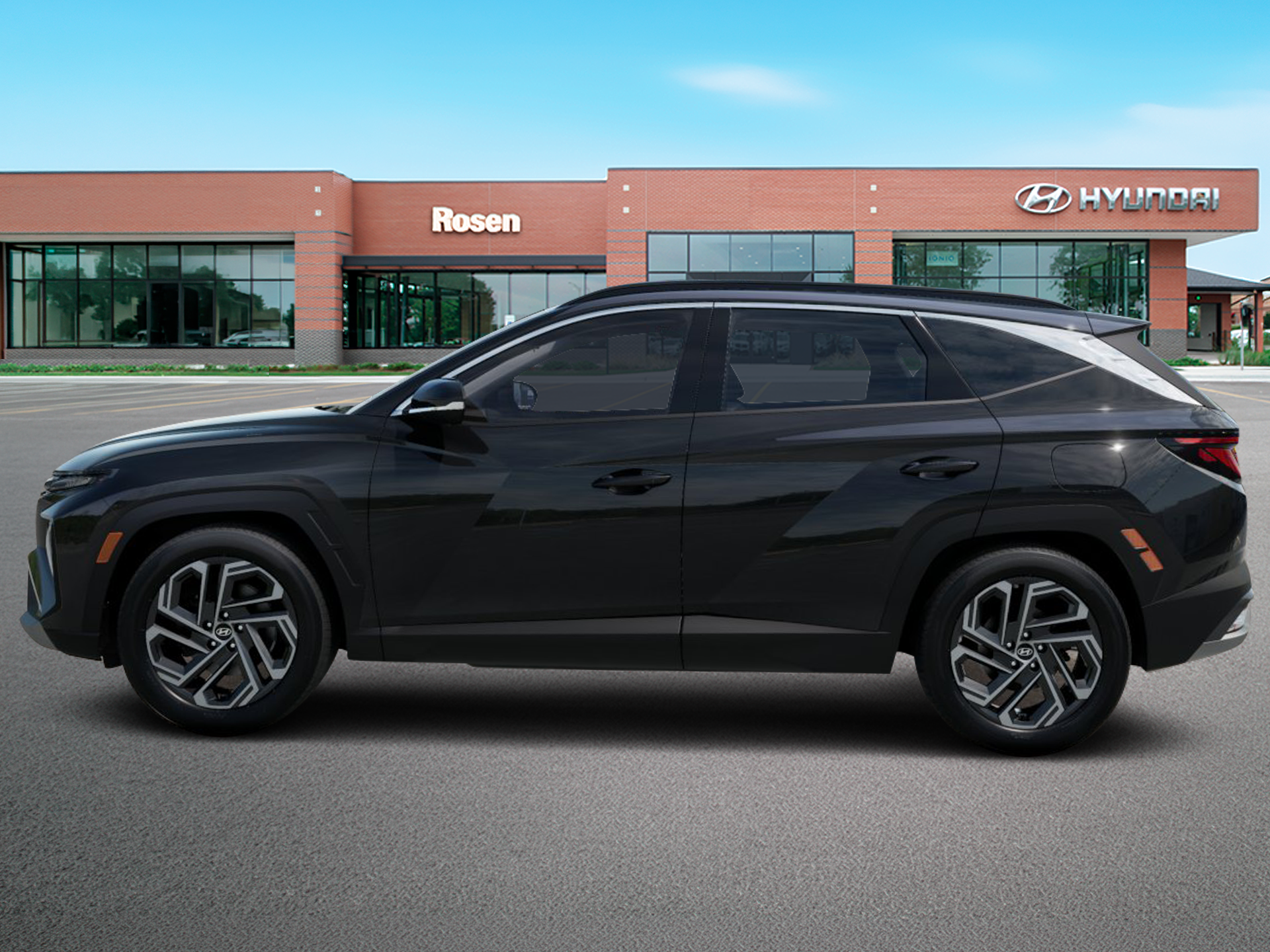 New 2026 Black Hyundai SEL Plus AWD image 3